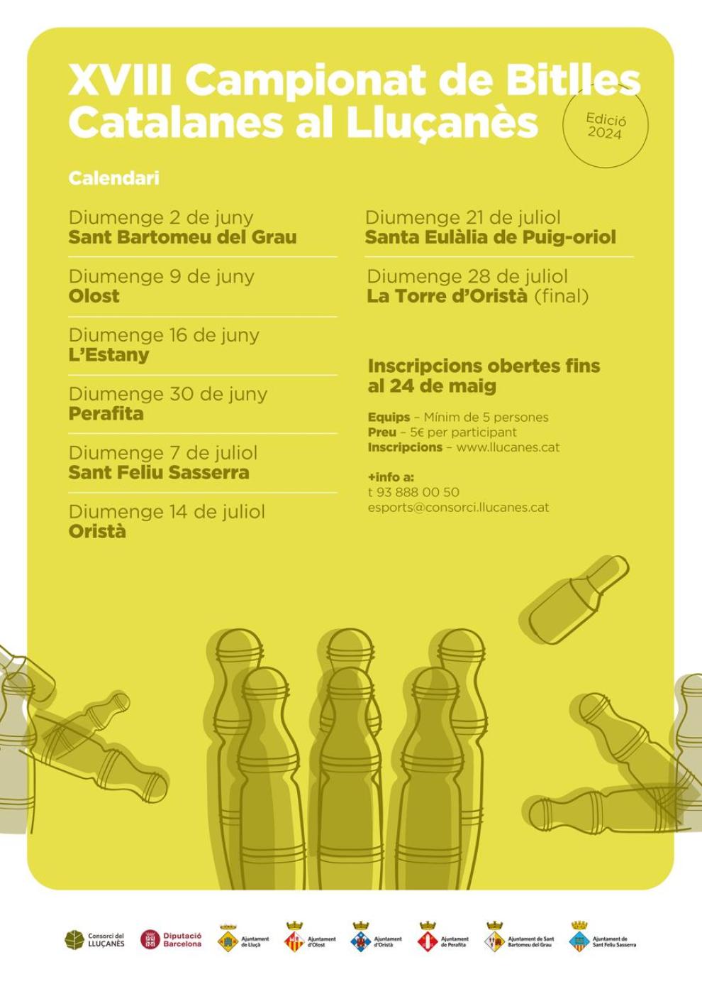 XVIII Campionat de Bitlles Catalanes al Lluçanès